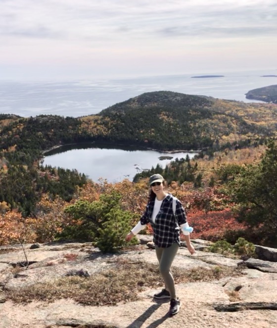 On a hike